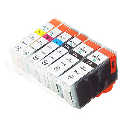 Amazon.co.jp: キャノン用 7e/9 5色+BK=6本セット【BCI-9BK ×2】+【BCI